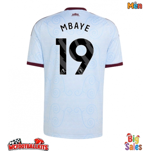 Aston Villa Ibrahim Mbaye #19 Replica Third Stadium Shirt 2026-27 Short Sleeve